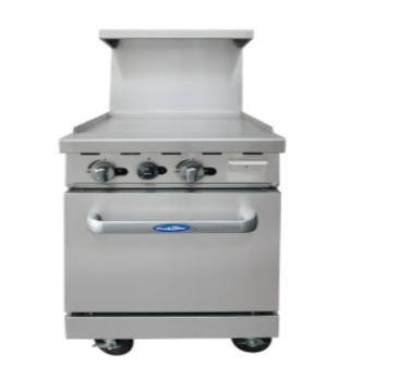24″ Gas Range with 24″ Griddle